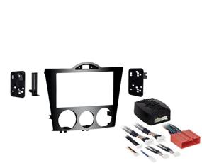 img 1 attached to 🚗 Metra 95-7510HG Double DIN Dash Kit: Perfect Fit for 2004-2008 Mazda RX8 Installation