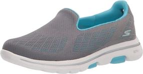 img 4 attached to Skechers Womens Ombre Sneaker Black Women's Shoes in Athletic