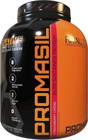 img 4 attached to 🍓 Rivalus Promasil Strawberry Protein Powder Blend, 5 lbs, 80 Oz