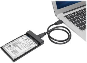 img 3 attached to Tripp Lite U357-025-UASP USB 3.0 Super Speed External 2.5in SATA Hard Drive Enclosure - Black