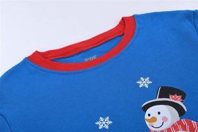 img 1 attached to 👦 Joyond Boys Toddler Kids Cotton Pajamas 4-Piece Set | Long Sleeve Children Sleepwear Clothes