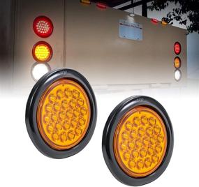img 4 attached to LED Trailer Certified Included Waterproof Lights & Lighting Accessories and Towing & Trailer Lighting