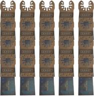 🛠️ xxgo 20 pcs bi metal oscillating tool blades: universal compatibility with leading brands bosch, dremel, milwaukee, ridgid, and more logo