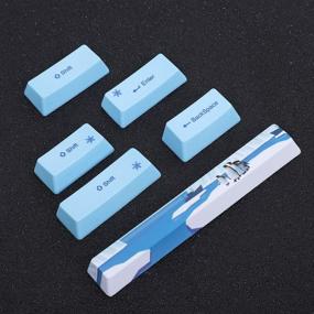 img 1 attached to Bewinner1 73PCs Sublimation Keycaps