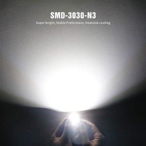 img 2 attached to Лампы SIRIUSLED N3 DE3175 LED: ультра яркие 300 люменов для салона автомобиля - упаковка из 6 штук