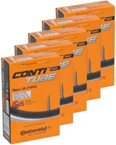 img 3 attached to 🚴 Continental Race 28 700x20-25 S42 Presta Valve 42mm Bike Tube - 5-in-1 Value Bundle for 700c Bicycles