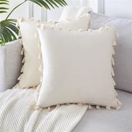 topfinel decorative pillow tassels cushion логотип