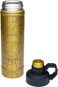 img 1 attached to 🤖 Stanley Classic Vacuum Insulated Water Bottle - 25oz - C-3PO Star Wars Design