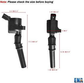 img 2 attached to ENA Ignition Coil Pack: High-Quality Replacement Compatible with Ford F150, Mustang & More (DG508 FD503)