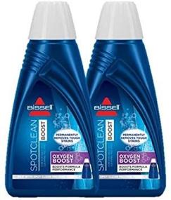 img 2 attached to 🧴 Bissell 8011 Oxygen Boost Formula Carpet Shampoo - 32 oz, 2-Pack | Blue | 2 Count