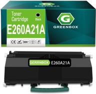 🖨️ greenbox lexmark e260a21a toner cartridge replacement - high yield, 8,500 pages, black (1-pack) logo