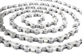 img 1 attached to KMC X11 11-Speed Chain: Silver/Black, 118 Links – Optimal Performance for Smooth Cycling