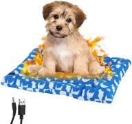 🔥 segminismart pet electric heating pad: adjustable temperature heated mat for dogs and cats logo