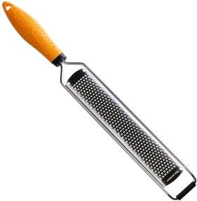 img 4 attached to 🧀 Deiss PRO Citrus Zester & Cheese Grater - Razor-Sharp Stainless Steel Blade, Dishwasher Safe | For Parmesan Cheese, Lemon, Ginger, Garlic, Nutmeg, Chocolate, Vegetables, Fruits