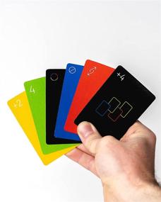 img 2 attached to 🃏 MINIMALISTA Playing Cards: A Minimalist Card Company's Color Stack Game with 108 Matte Cards Per Deck and Plain Black Back Side