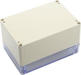 img 2 attached to LeMotech ABS Plastic Junction Box - Dustproof Waterproof IP65 Electrical Enclosure Box - Universal Project Enclosure Grey with PC Transparent Clear Cover - 6.3 x 4.3 x 3.5 inch (160 x 110 x 90 mm)