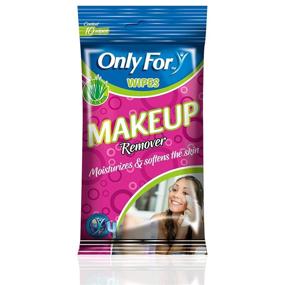 img 4 attached to 💆 Makeup remover wipes - 6 Pack x 10 wipes with Aloe Vera for moisturizing, softening, and rejuvenating the skin without irritation