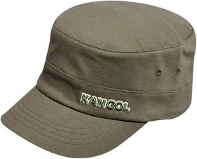 img 4 attached to 🧢 Kangol Men and Women's Cotton Twill Army Cap: Stylish and Durable Headwear