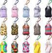 keychain refillable containers reusable bottles logo