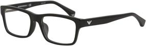 img 4 attached to Emporio Armani 3050F Eyeglasses Black