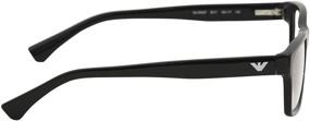 img 2 attached to Emporio Armani 3050F Eyeglasses Black