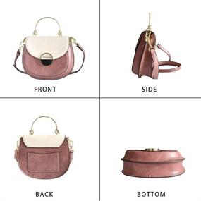 img 3 attached to Stylish Leather Crossbody Crossover Shoulder Handbags & Wallets for Women - Ultimate Collection of Shoulder Bags