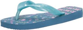 img 4 attached to Сандалии-шлепанцы Havaianas Flores: стильная обувь для детей-унисекс.