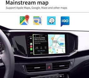 img 1 attached to Wired CarPlay Dongle for Car Screen with Android System 4.4.2 or Above 🚗 - Supports Android Auto, Mirroring, USB Connect, SIRI Voice Control, Google Maps, Upgrade - Black