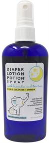 img 4 attached to 👶 Diaper Lotion Potion Spray - All Natural Diaper Rash Guard - Healing and Soothing Antibacterial 2-in-1 Cleanser and Lotion with Lavender and Tea Tree Essential Oils
