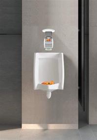 img 1 attached to FAB 30 Urinal Screen Deodorizer and Mat - Oxygen-Pro Urinal Screen with 30 Day Fragrance Screen, Flair - Pack of 12