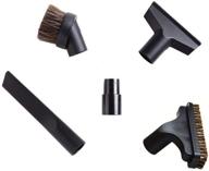 versatile ez spares universal vacuum cleaner horsehair brush kit - 5pcs for 1 1/4 inch and 1 3/8 inch attachments логотип