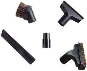 img 4 attached to Versatile EZ SPARES Universal Vacuum Cleaner Horsehair Brush Kit - 5PCS for 1 1/4 inch and 1 3/8 inch Attachments