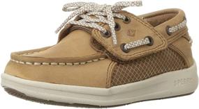 img 4 attached to 👟 Стильные и прочные: детская обувь Sperry Gamefish для активных малышей