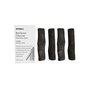 img 4 attached to Authentic Kishu Binchotan Charcoal Sticks - Purify Up to 2 Litres, Set of 4 Sticks