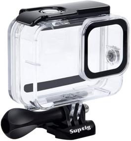 img 4 attached to Suptig Waterproof Case for GoPro Hero 8 Black: Ultimate Protection up to 196ft (60 Meters)