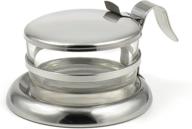 🍽️ enhance your dining experience with stainlesslux 73444 brilliant stainless condiment set логотип