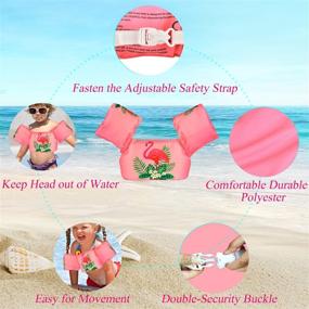 img 1 attached to 🏊 REALIKE Swim Vest: Ultimate Swimming Aid for Toddler - Suitable for 22-58lbs Kids - Unisex Design for Boys & Girls