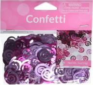 creative converting 021083 confetti pink logo