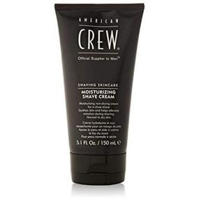 img 3 attached to 💧 Premium AMERICAN CREW Moisturizing Shave Cream: Hydrating & Nourishing, 5.1 Fl Oz