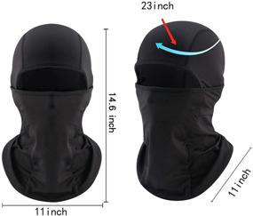 img 2 attached to 🧣 Enhanced Comfort and Versatility: AUGANIMI Unisex-adult Women's Balaclava