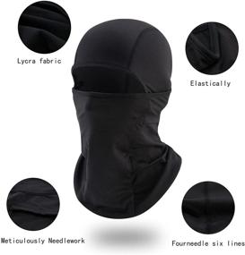 img 3 attached to 🧣 Enhanced Comfort and Versatility: AUGANIMI Unisex-adult Women's Balaclava