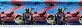 img 2 attached to 🚀 Galactic Star Wars Party Tablecloth, 70.8 x 42.5 Inch - Premium Galaxy Wars Party Supplies!