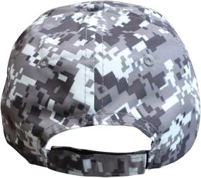 img 1 attached to 🧢 Authentic Constructed N'Ice Caps Boys Baseball Cap in Digital Camo Pattern