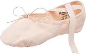 img 4 attached to 🩰 Capezio Women's Canvas Ballet Shoe - Style 2028