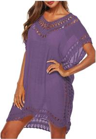 img 1 attached to 👙 Wander Agio Swimwear Coverups: Stylish Women's Printed Clothing for Swimsuits & Cover Ups