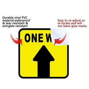 img 2 attached to Sticker Distance Directional Non Slip Re Adjustable Occupational Health & Safety Products