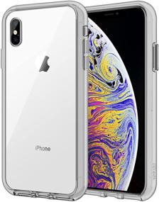 img 4 attached to JETech Shock-Absorption Bumper Cover for iPhone Xs Max 6.5-Inch (Grey) - Enhanced SEO