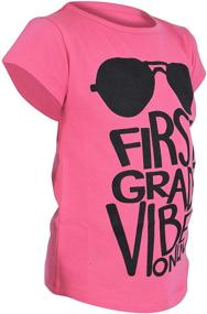 img 1 attached to 👚 Unique Tops, Tees & Blouses for Baby Girls Grade School Girls - Shop Now!