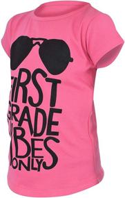 img 3 attached to 👚 Unique Tops, Tees & Blouses for Baby Girls Grade School Girls - Shop Now!