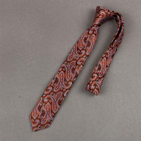 img 1 attached to 👔 Matching Patterned Husband Epoint Boys' Neckties - PS1111 Accessories